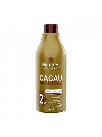 Кератин для волос Natureza Cacau do Brasil для выпрямления волос, 500 мл (заводская)