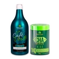 Набір бoтoксу для волосся Natureza Ntox Cha Verde, 2х100 г (розлив)