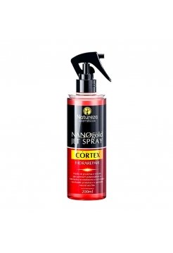 Наноспрей для реконструкції волосся Natureza Nano Gold Jet Spray Cortex, 50 г (розлив)