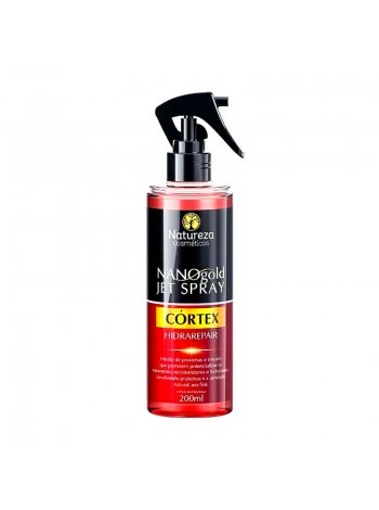 Наноспрей для реконструкції волосся Natureza Nano Gold Jet Spray Cortex, 200 мл (заводська)