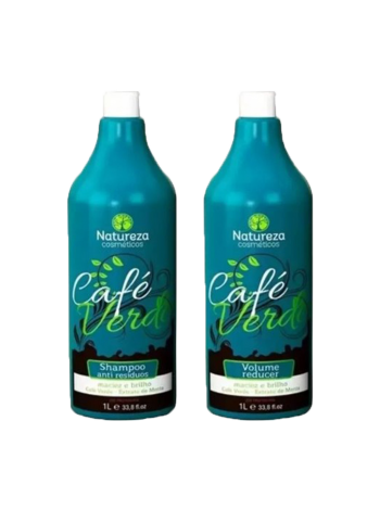 Набір кератину Natureza Cafe Verde, 2х1000 мл (заводські)