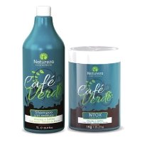 Набір бoтoкcу для волосся Natureza Ntox Cafe Verde, 2х1000 мл (заводські)