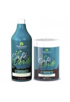 Набір бoтoкcу для волосся Natureza Ntox Cafe Verde, 2х1000 мл (заводські)