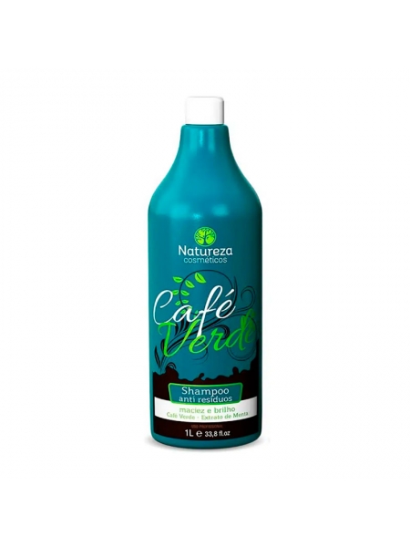 Шампунь для глубокой очистки Natureza Cafe Verde Deep Cleansing Shampoo, 1000 мл (заводская)