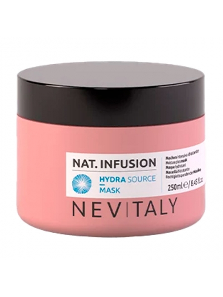 Маска Nevitaly Nat. Infusion Moisture Plus Mask для максимального зволоження сухого волосся, 250 мл