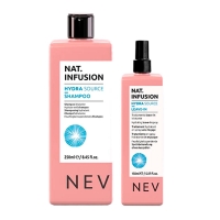Набір Nevitaly Duo Nat. Infusion Hydra Source шампунь та спрей для зволоження сухого волосся, 250/150 мл