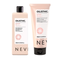 Набор Nevitaly Oilisthic Scalp Respect DUO мицеллярный шампунь и очищающий скраб, 250/200 мл