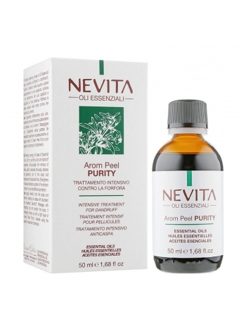 Концентрат с эфирными маслами против перхоти Nevitaly Arom Peel Purity, 50 мл