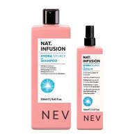 Набір Nevitaly Duo Nat. Infusion Hydra Source шампунь та спрей для зволоження сухого волосся, 250/150 мл