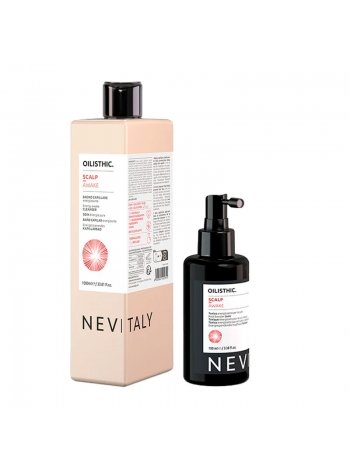 Набір Nevitaly Oilisthic Scalp Awake DUO шампунь та тонік проти випадіння та для стимуляції росту волосся, 1000/100 мл