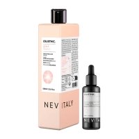 Набір Nevitaly Oilisthic Scalp Respect DUO міцелярний шампунь та відлущувальний пілінг, 1000/50 мл