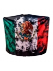 Перукарська накидка-пеньюар для клієнта Barber Mexican Flag водостійкий нейлон 140х160 см