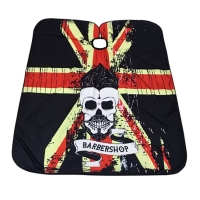 Перукарська накидка-пеньюар для клієнта BarberShop Union Jack водостійкий нейлон 140х160 см