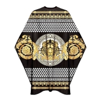 Перукарська накидка-пеньюар для клієнта Barber Golden Lion водостійкий нейлон 140х160 см