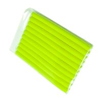 Бигуди-папильотки гибкие резиновые без липучки 8х240 мм №7 (упаковка 10 шт)