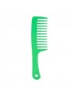 Гребінь для волосся з ручкою та широкими зубцями Wide Tooth Comb пластиковий, 25 см чорний