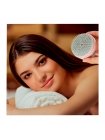 Компактная расческа-массажёр для волос Pocket Hair Brush карманная круглая зеленый