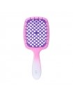 Janeke продувна широка щітка для укладання волосся та сушки феном Superbrush градієнт біло-фіолетова