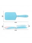 Массажная щетка Fashion Candy Massage Comb для укладки волос прямоугольная фиолетовая