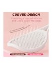 Продувна масажна щітка-браш Tennis Style Hair Brush для всіх типів волосся ультрам`яка рожева