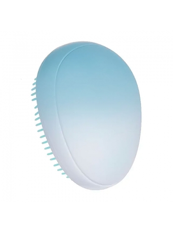 Расческа-яйцо Egg Detangler Compact Hair Brush для распутывания волос бирюзовая