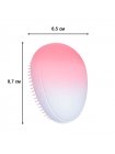 Гребінець-яйце Egg Detangler Compact Hair Brush для розплутування волосся бірюзовий