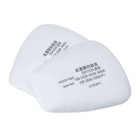 Бавовняний змінний фільтр попереднього очищення для маски-респіратора Happy Hair Chemical (комплект 2 шт)