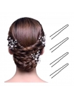 Заколки для волос Hair Pins волнистые 50 мм черные