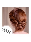 Шпильки для волосся Hair Pins хвилясті 50 мм чорні