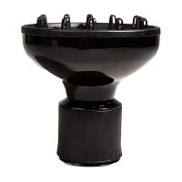 Дифузор для професійного фену універсальний із термостійкого пластику D3 16 см чорна