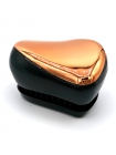 Гребінець для волосся Tangle Teezer Compact глянсовий чорно-бронзовий