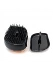 Гребінець для волосся Tangle Teezer Compact глянсовий чорно-бронзовий