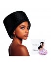 Електрична термошапка сушуар Happy Hair Lux Spa Cap для масок, ламінування і лікування волосся чорна