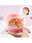 Косметологическая миска для смешивания альгинатных масок силиконовая мягкая, размер S 170 мл зеленая