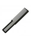 Расческа для стрижки под машинку, тушевки Professional Flat Top 75339 карбоновая антистатическая черная 205 мм