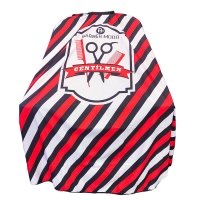 Парикмахерская накидка-пеньюар для клиента Barber Mood водостойкий нейлон 140х160 см