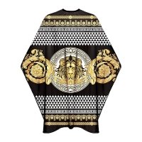 Перукарська накидка-пеньюар для клієнта Barber Golden Lion водостійкий нейлон 140х160 см