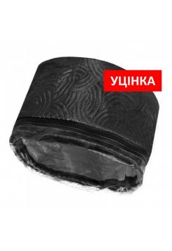 Електрична тканинна термошапка (сушуар) для масок, ламінування та лікування волосся чорна (уцінка)
