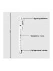 Зажимы-шпильки для стрижки волос проборные с отверстиями Утка металлические 9,5 см золотистые набор 12 шт