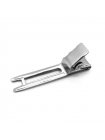 Затискачі для волосся Curl Clips Metal з 2-ма зубами плоскі металеві 46 мм
