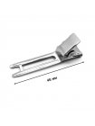 Затискачі для волосся Curl Clips Metal з 2-ма зубами плоскі металеві 46 мм