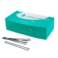 Заколки для волос Hair Pins волнистые 60 мм черные