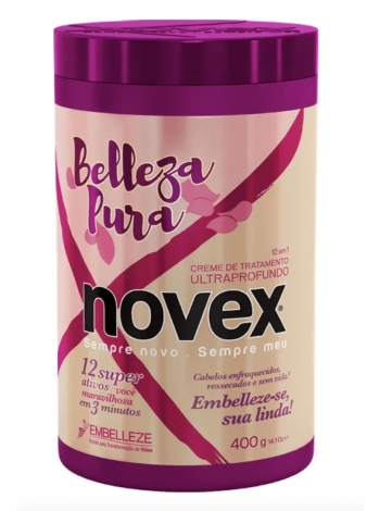 Супepфуд маска для волосся Novex Belleza Pura