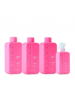 Набір для холодного відновлення волосся Nuance Glow Day Kit, 50/50/50/25 г (розлив)