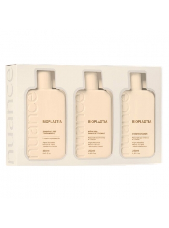 Набір Nuance Bioplastia Home Kit для домашнього догляду за пошкодженим волоссям 3х250 мл