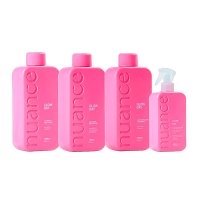 Набір для холодного відновлення волосся Nuance Glow Day Kit, 200/200/200/100 г (розлив)