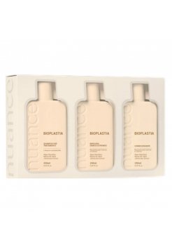 Набір Nuance Bioplastia Home Kit для домашнього догляду за пошкодженим волоссям 3х250 мл