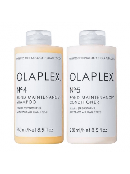 Набор Olaplex Bond Maintenance No.4&No.5 шампунь и кондиционер для всех типов волос 2х250 мл