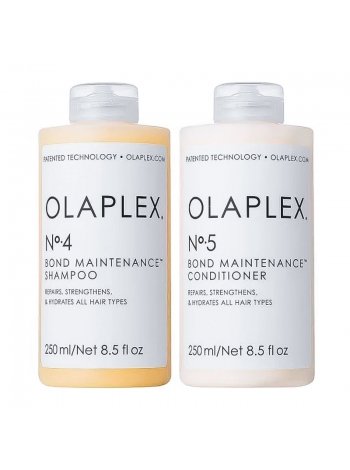 Набір Olaplex Bond Maintenance No.4&No.5 шампунь та кондиціонер для всіх типів волосся, 2х250 мл