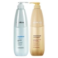 Набор Olorchee Ice Cool DUO шампунь и кондиционер для нормальных и жирных волос 2x800 мл
